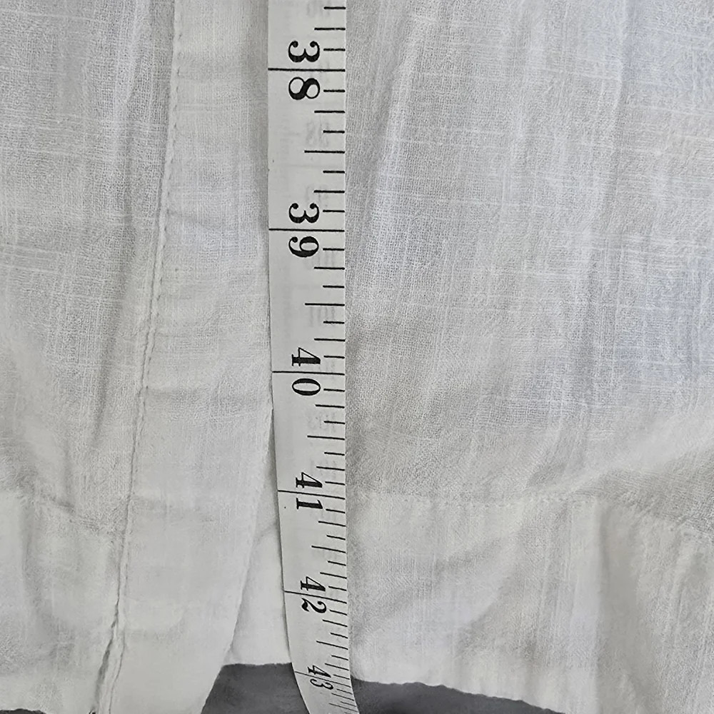 Free People Samantha Shirtdress in Ivory Combo Size XS - Picture 10 of 15